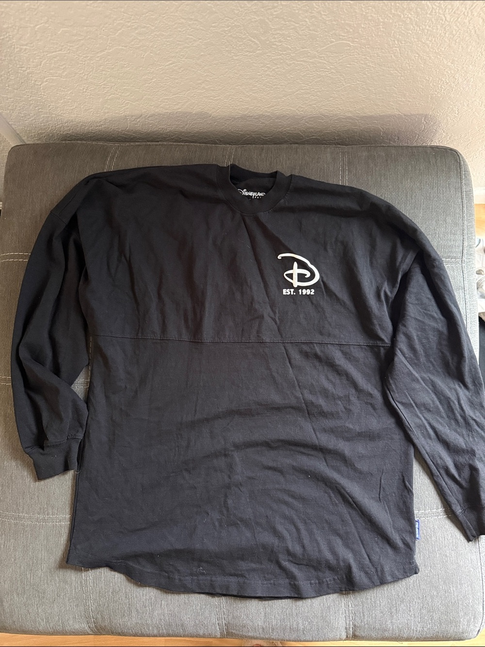 Like New Disney Black Long-Sleeve Spirit Jersey
